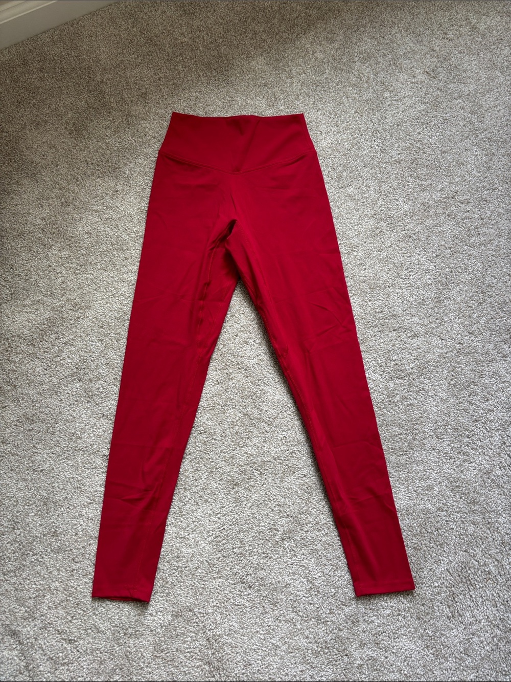 Balance Athletica Cherry Red High-Waist Leggings